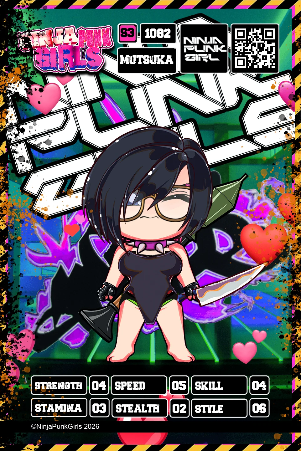 Rebuilt card #1082 Mutsuka