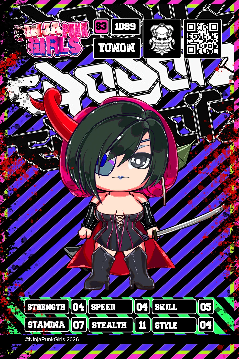 Rebuilt card #1089 Yunon