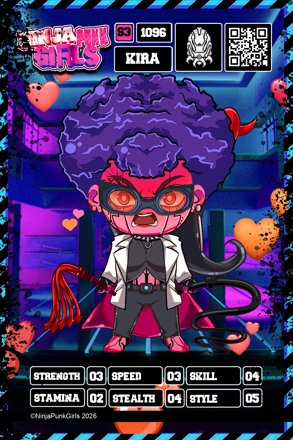 Rebuilt card #1096 Kira