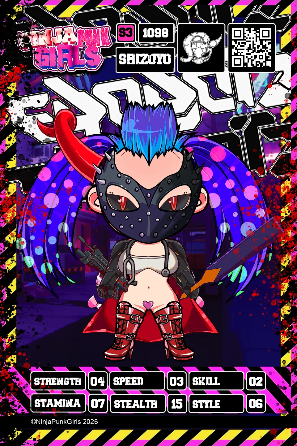 Rebuilt card #1098 Shizuyo