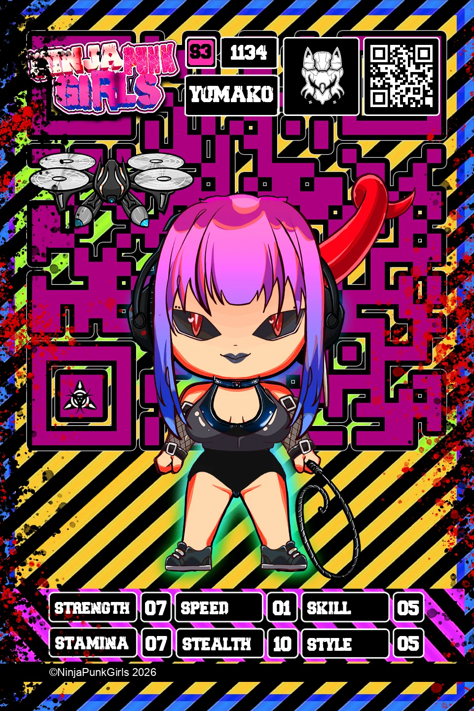 Rebuilt card #1134 Yumako