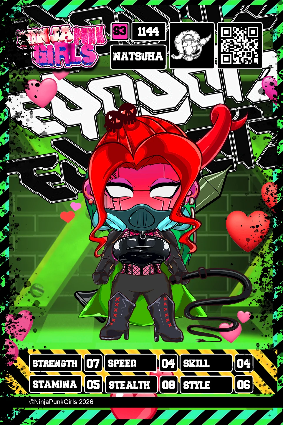 Rebuilt card #1144 Natsuha