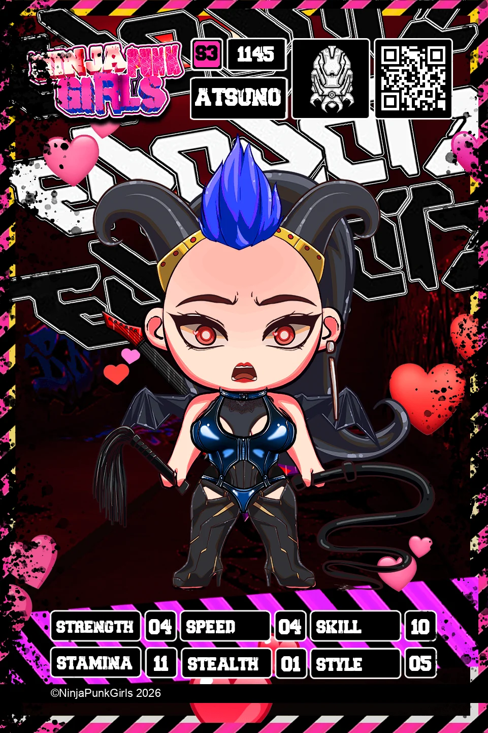 Rebuilt card #1145 Atsuno
