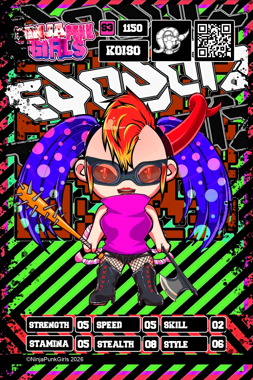 Rebuilt card #1150 Koiso