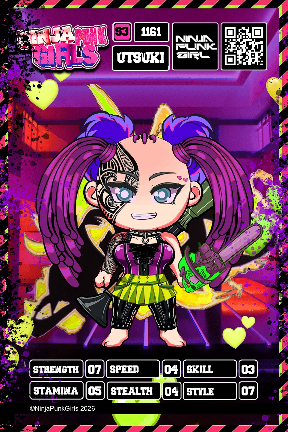 Rebuilt card #1161 Utsuki
