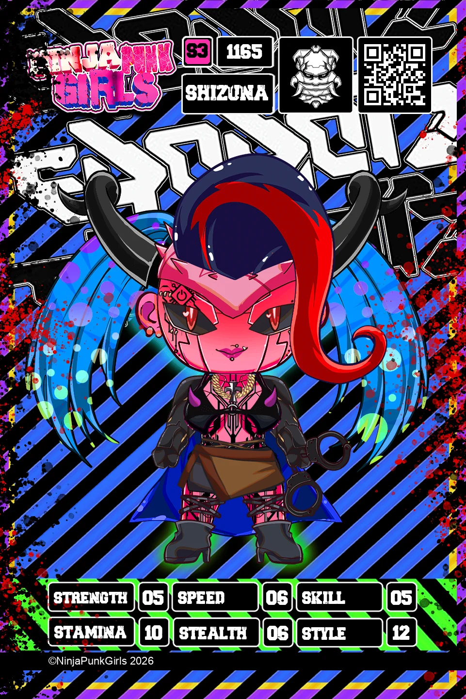 Rebuilt card #1165 Shizuna