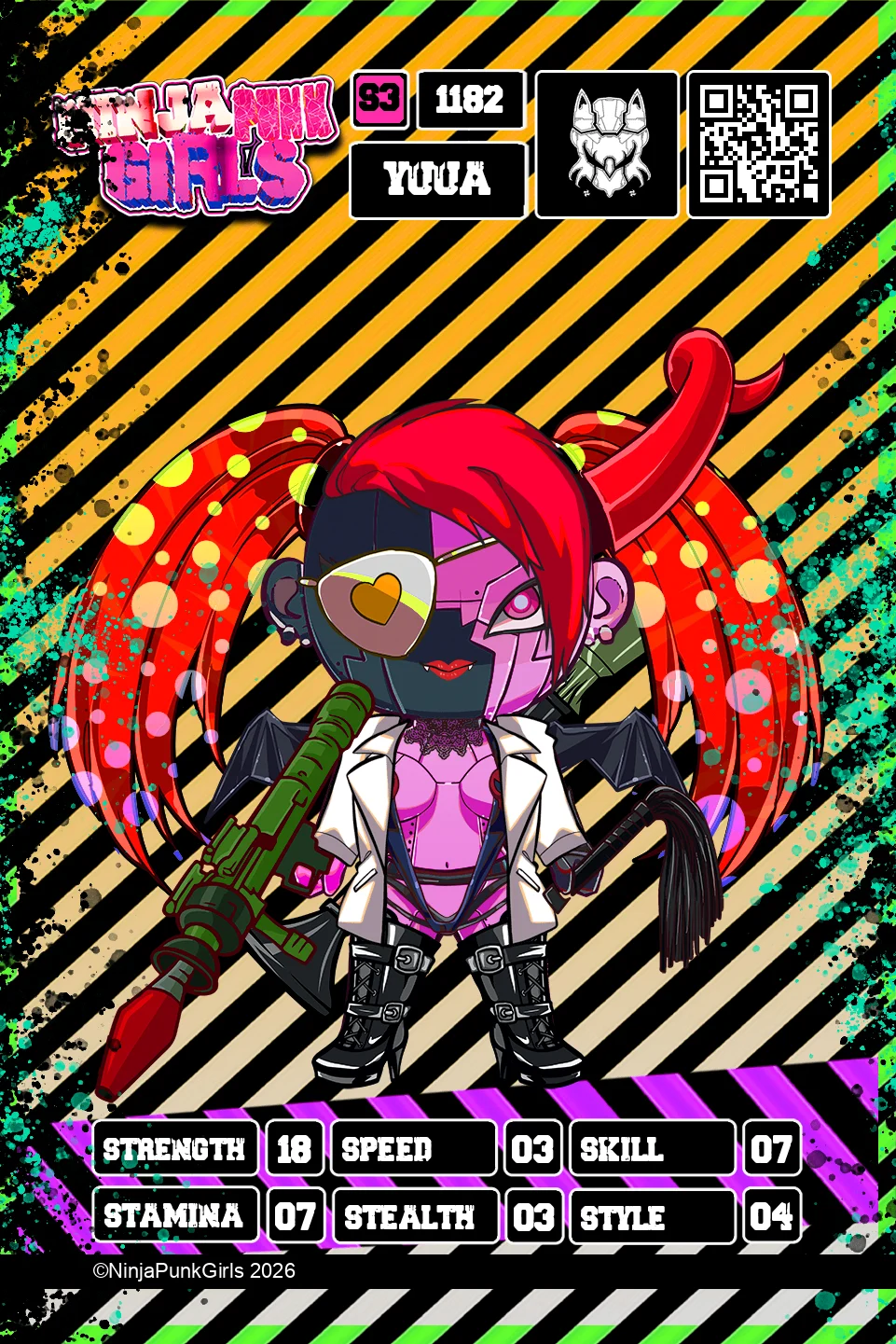Rebuilt card #1182 Yuua