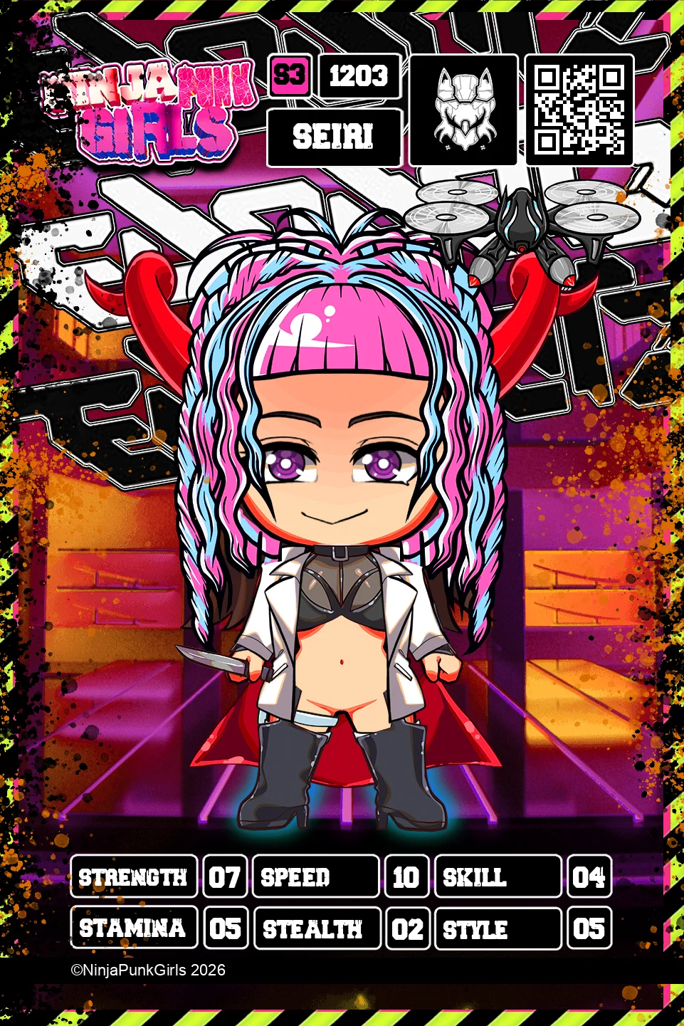 Rebuilt card #1203 Seiri