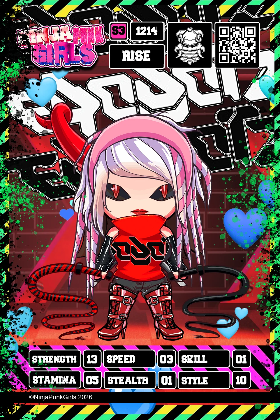 Rebuilt card #1214 Rise