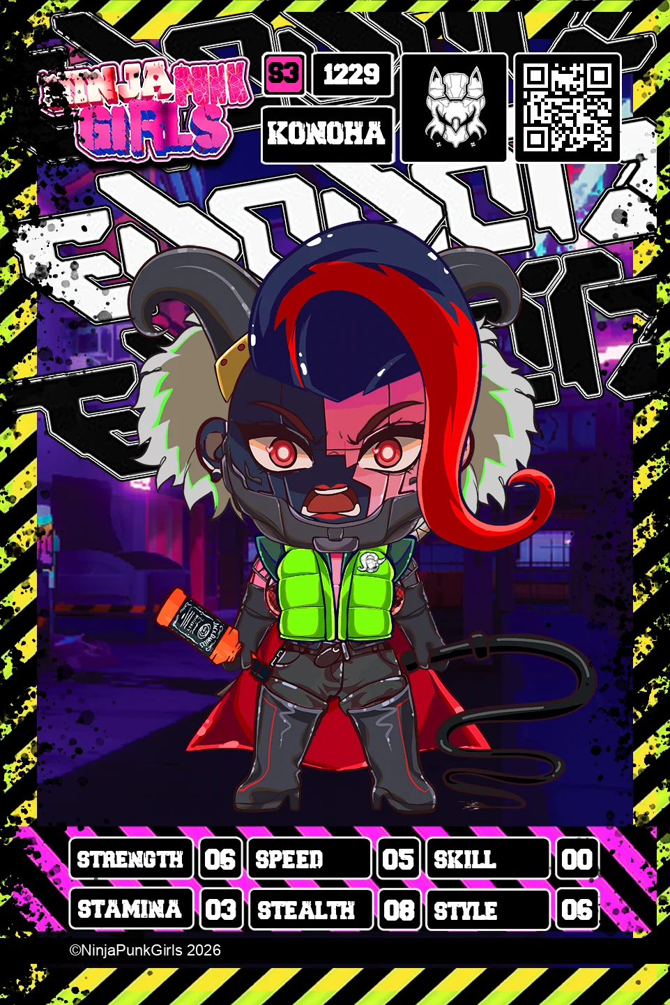 Rebuilt card #1229 Konoha