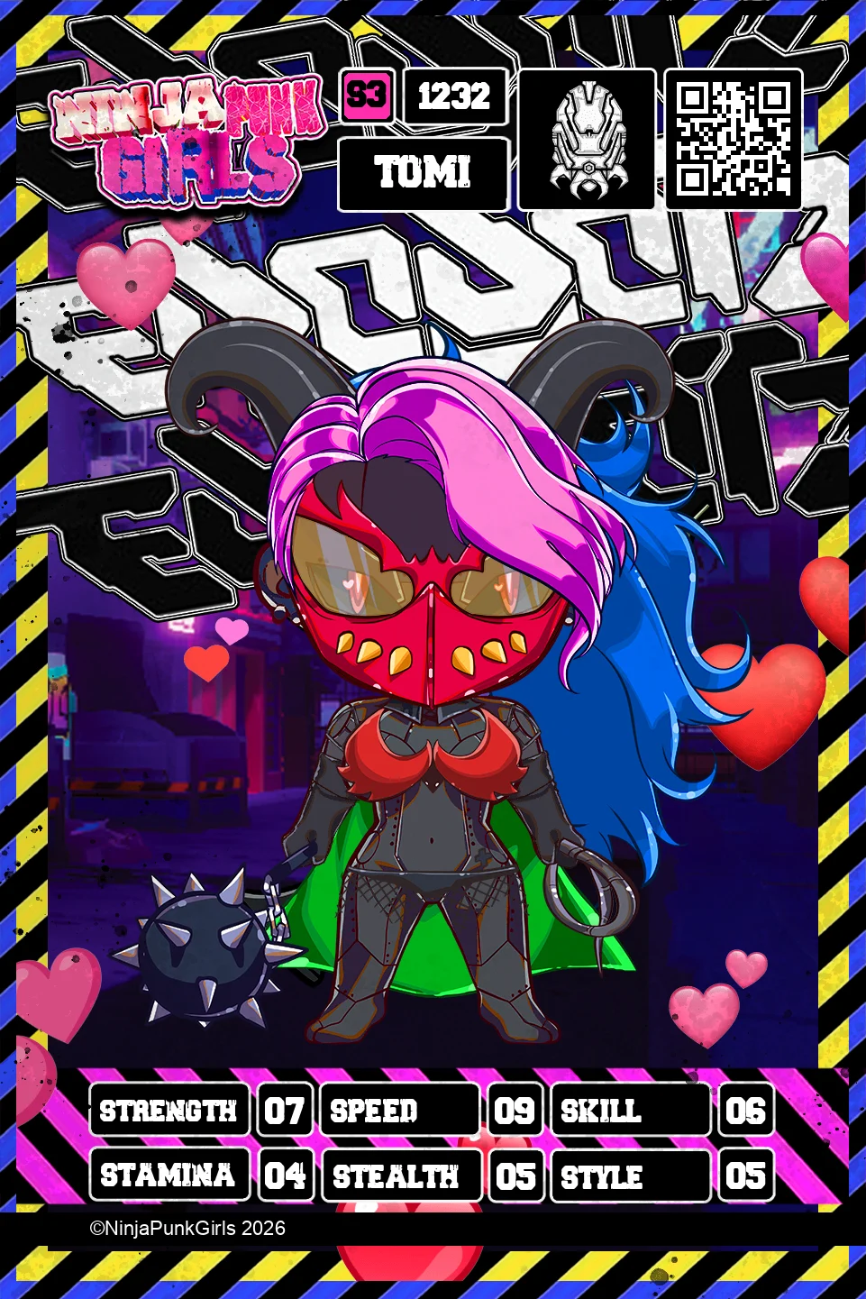 Rebuilt card #1232 Tomi