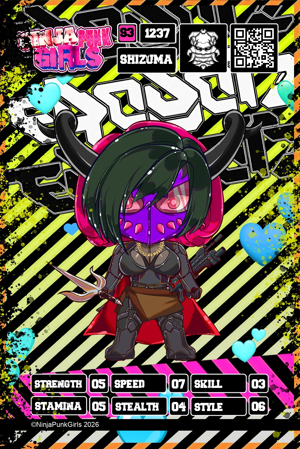 Rebuilt card #1237 Shizuma