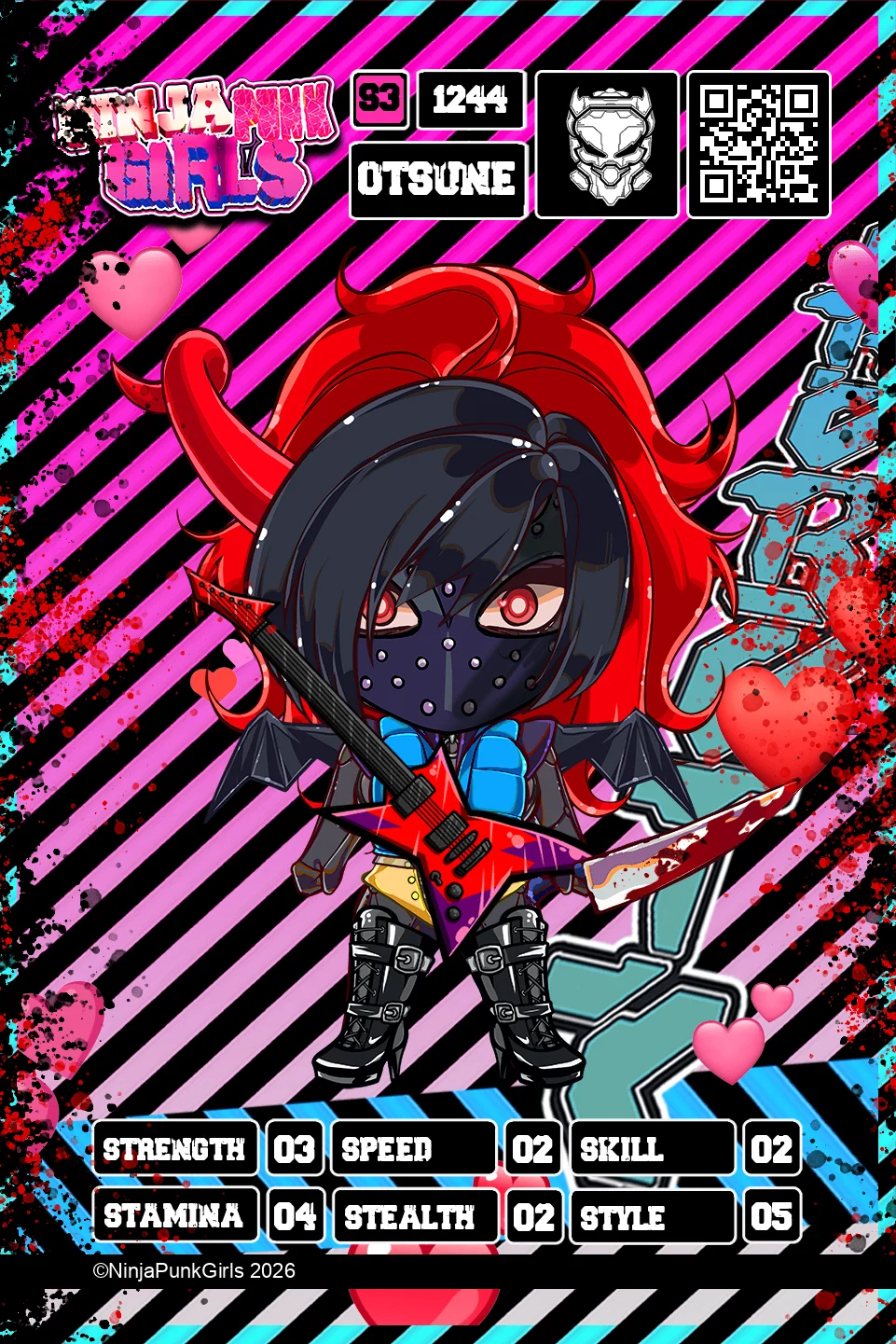 Rebuilt card #1244 Otsune