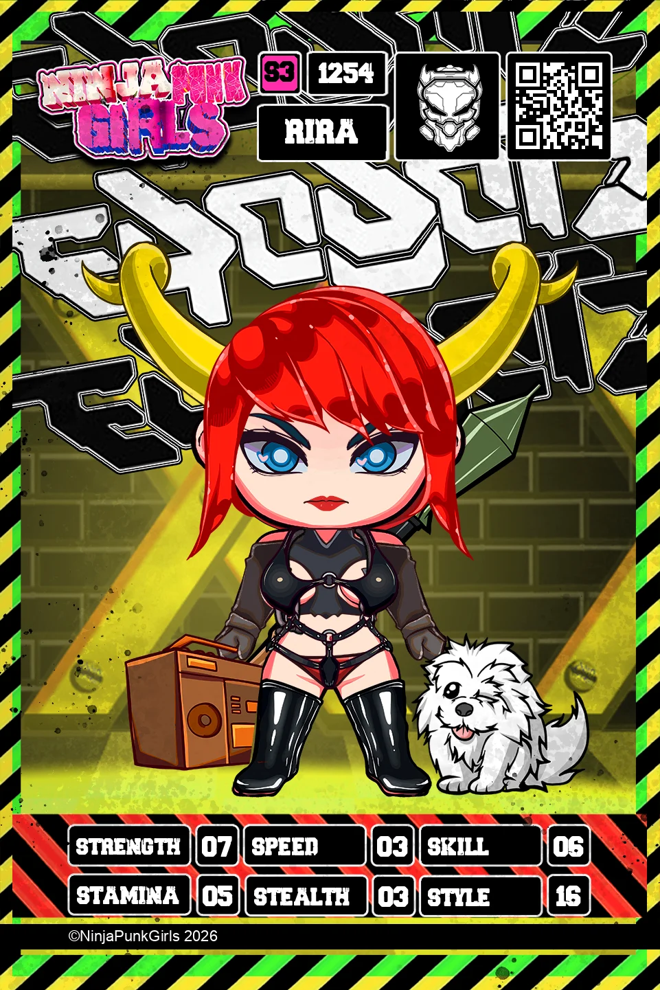 Rebuilt card #1254 Rira