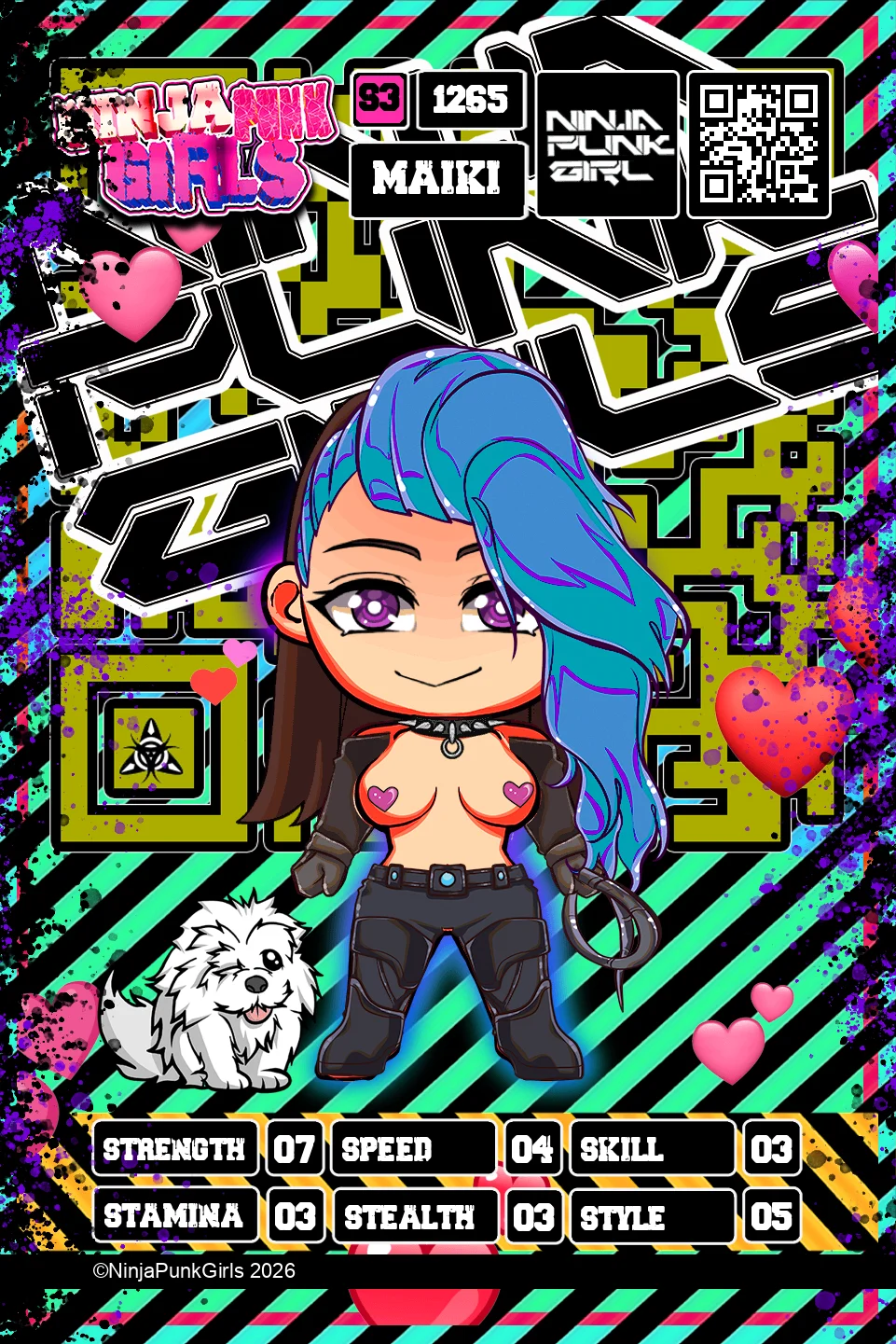 Rebuilt card #1265 Maiki