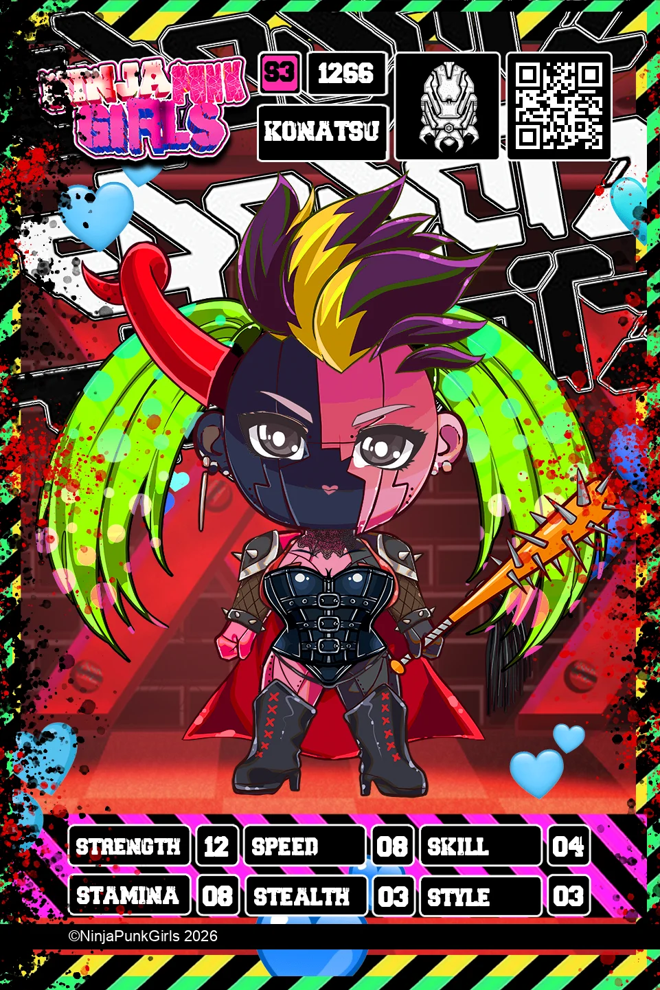 Rebuilt card #1266 Konatsu