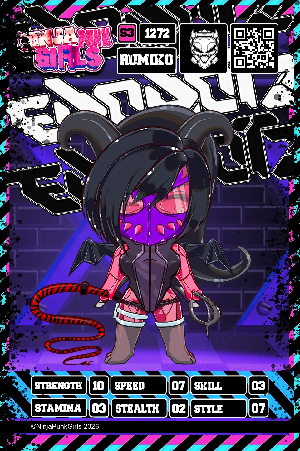 Rebuilt card #1272 Rumiko