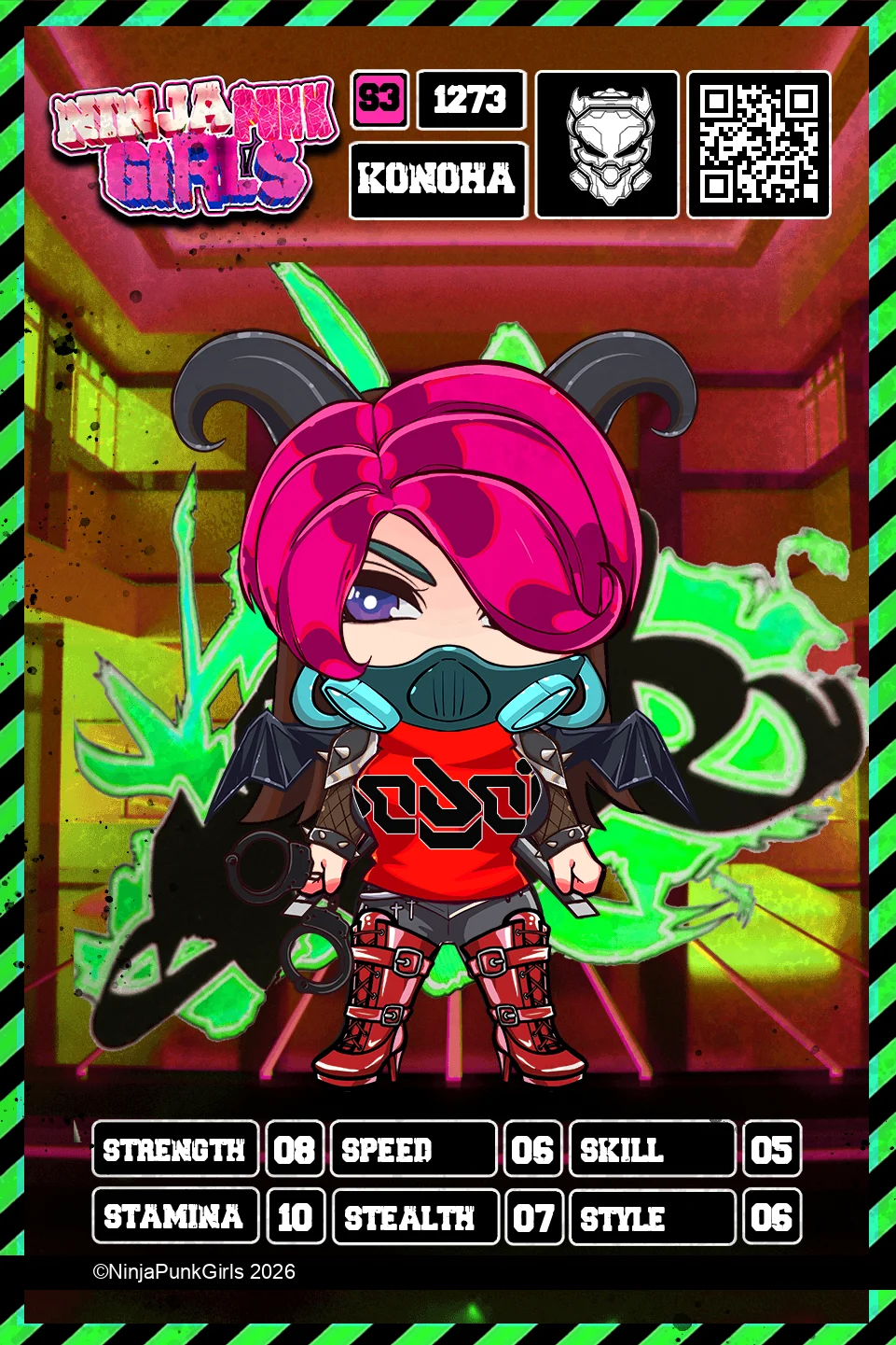 Rebuilt card #1273 Konoha
