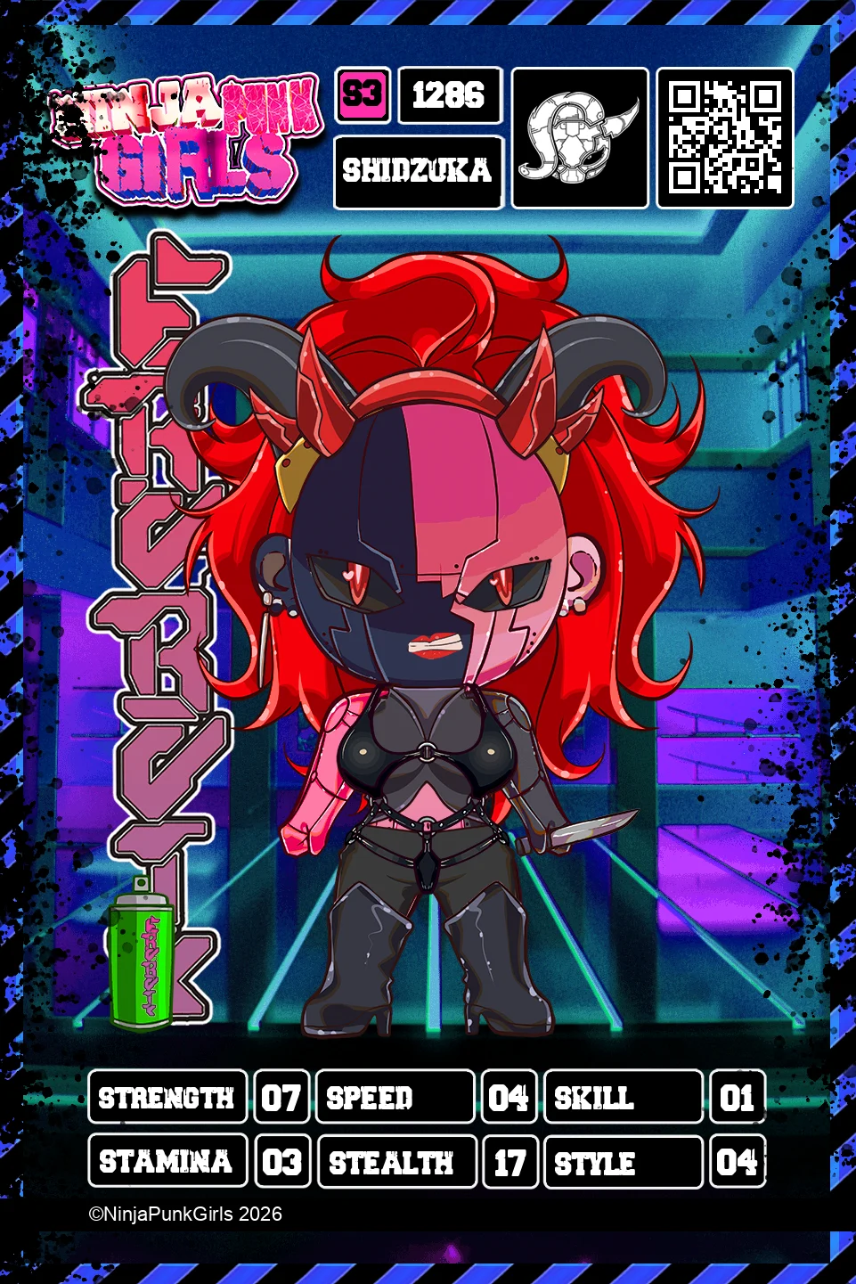 Rebuilt card #1286 Shidzuka