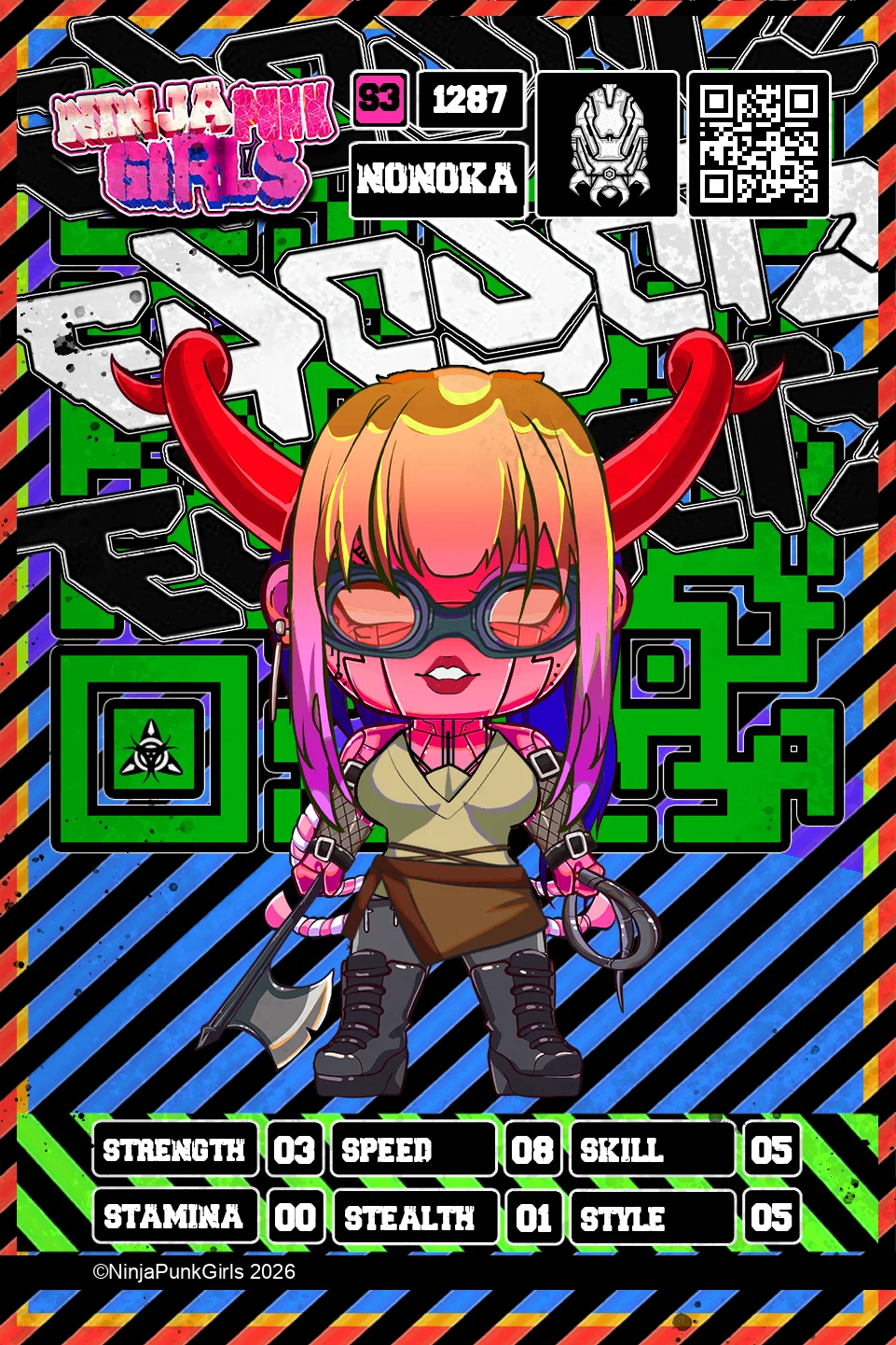Rebuilt card #1287 Nonoka
