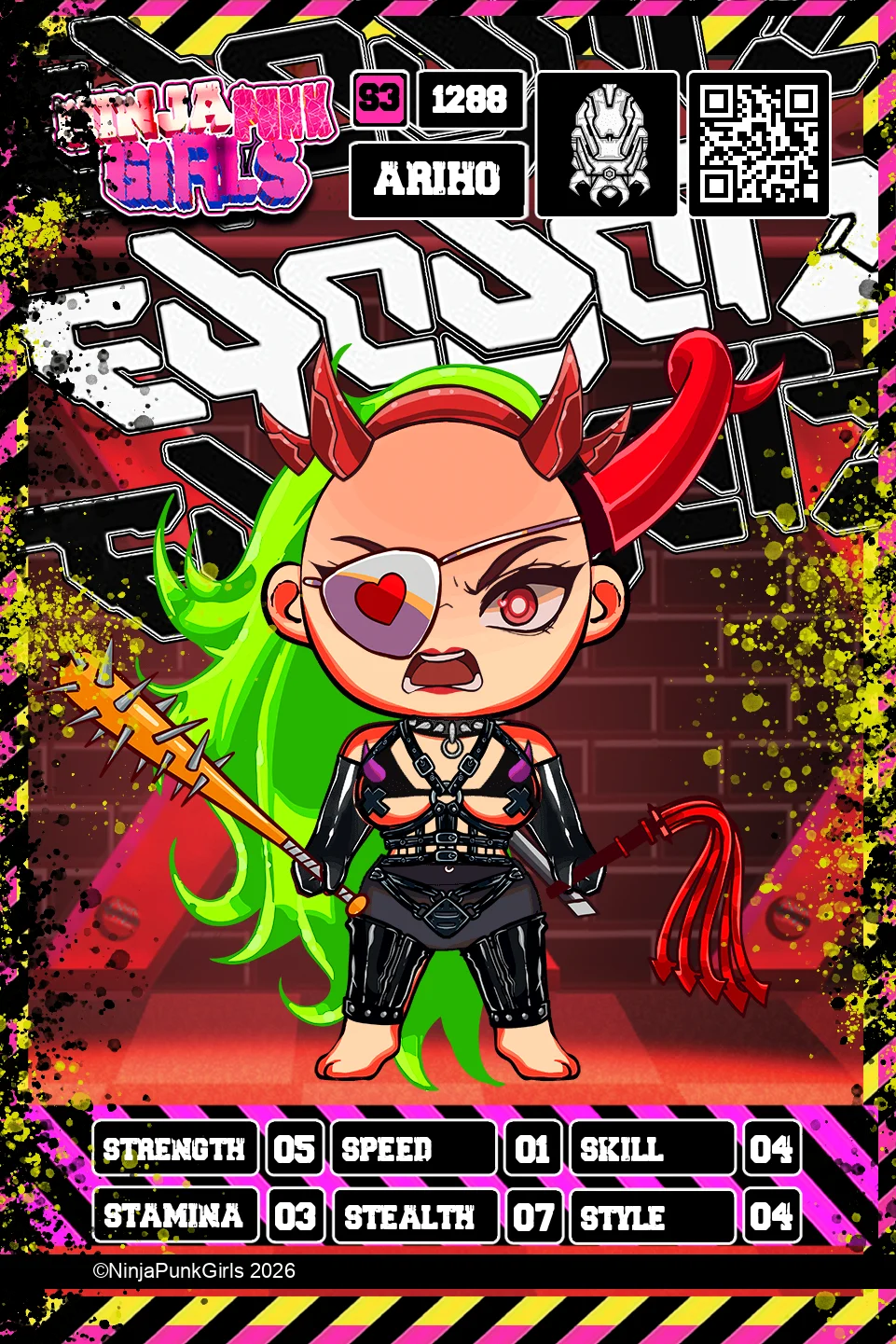 Rebuilt card #1288 Ariho