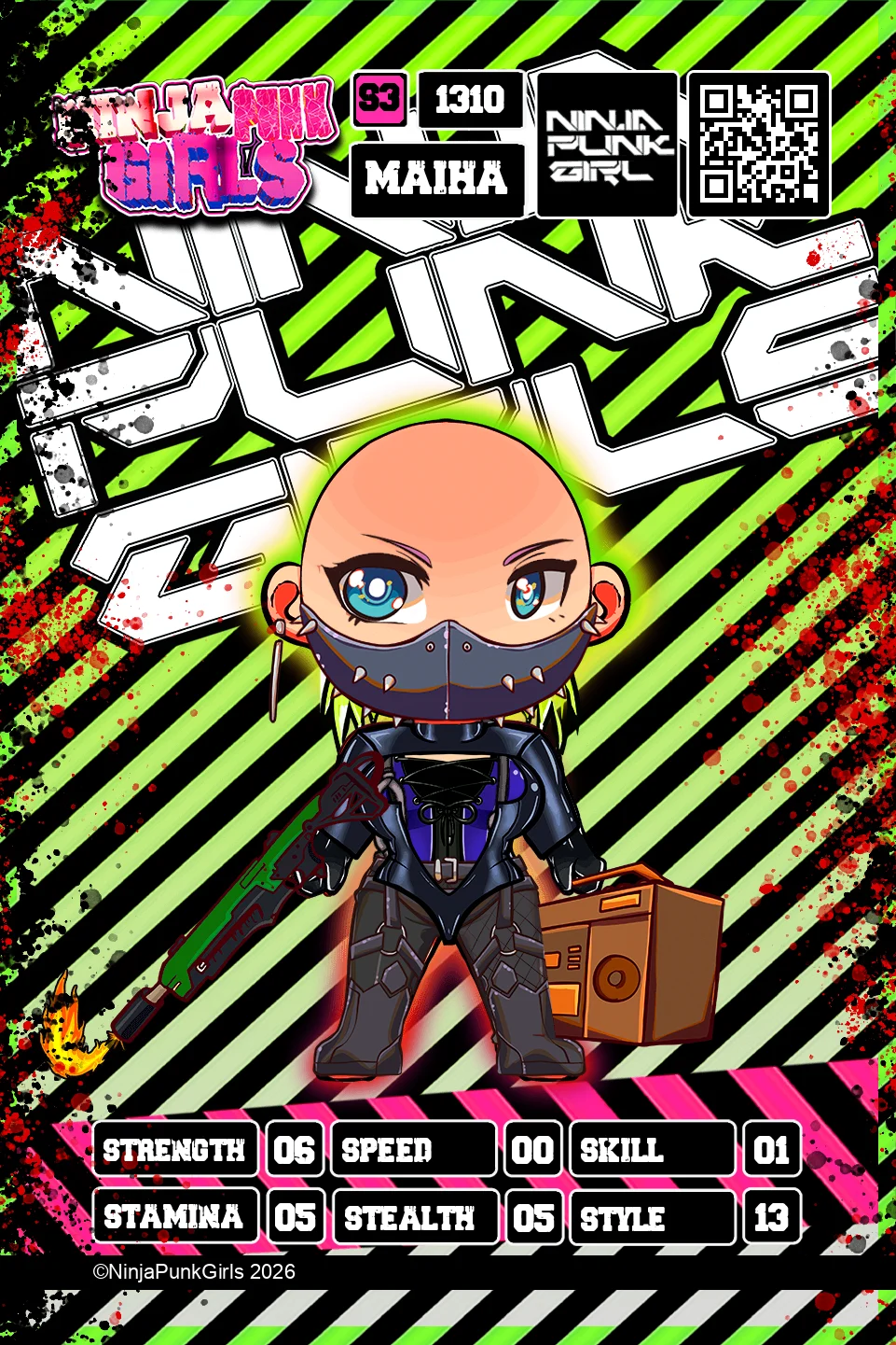 Rebuilt card #1310 Maiha