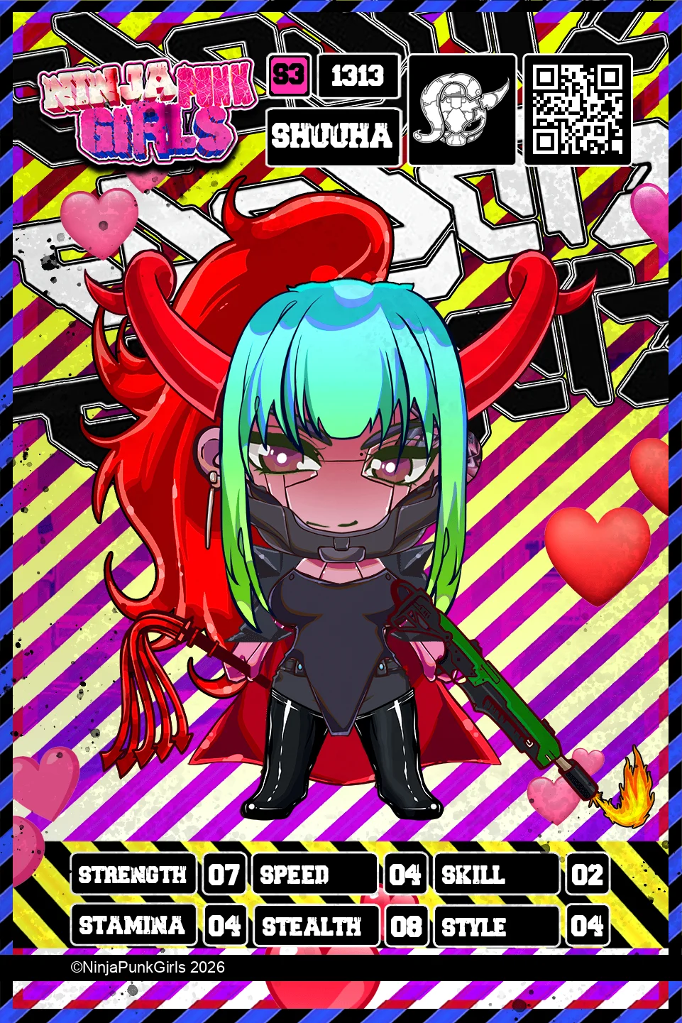 Rebuilt card #1313 Shuuha