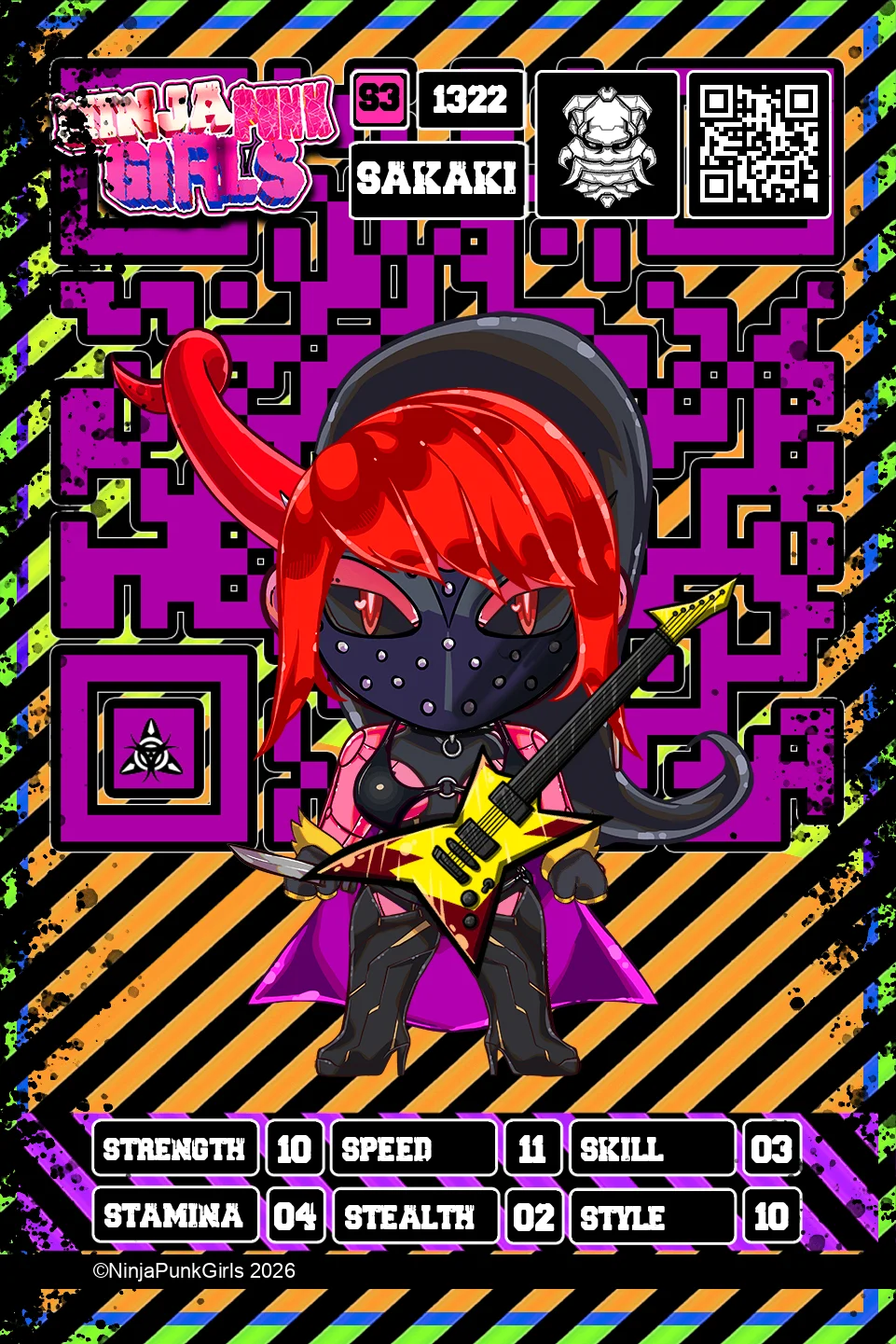 Rebuilt card #1322 Sakaki