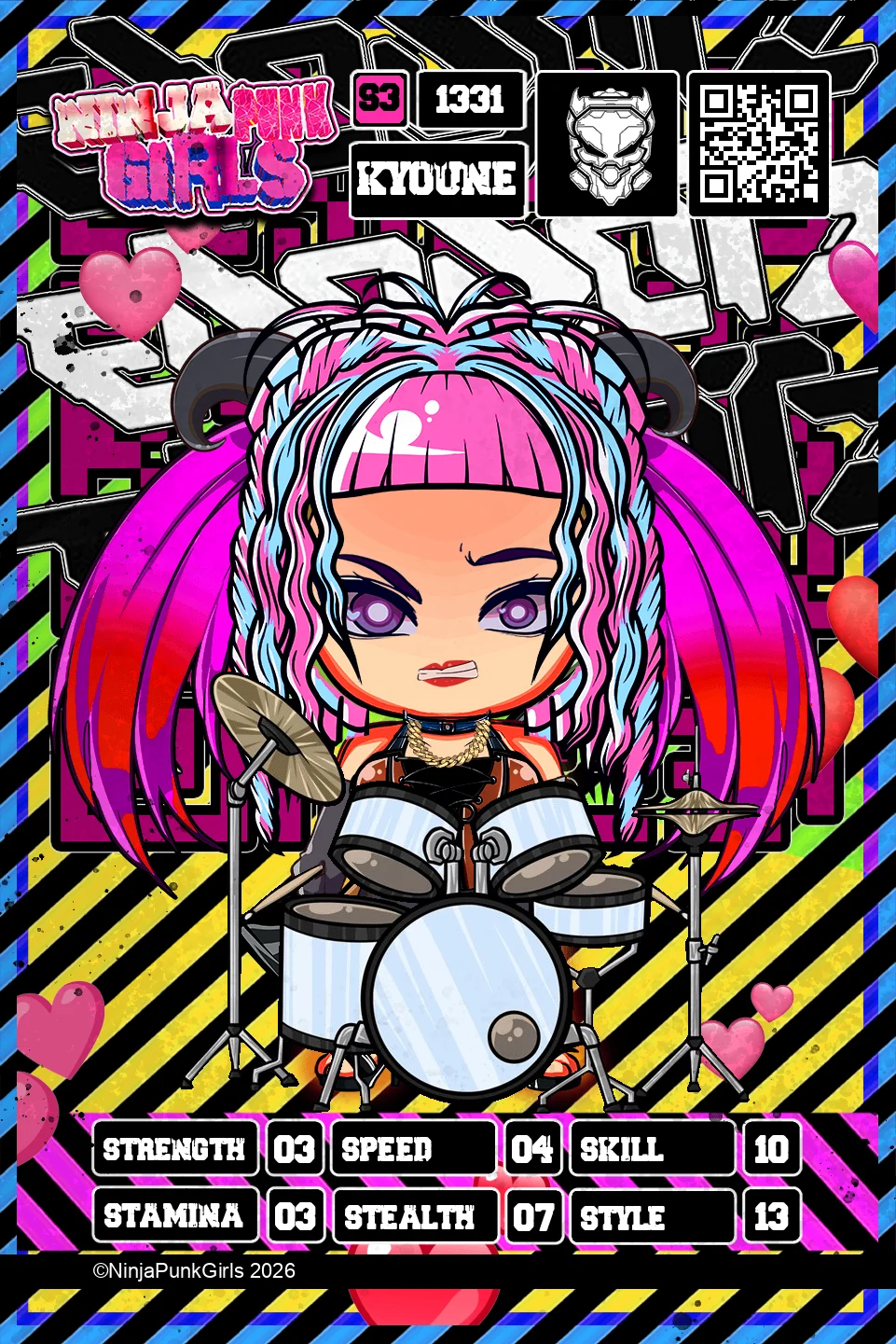 Rebuilt card #1331 Kyoune