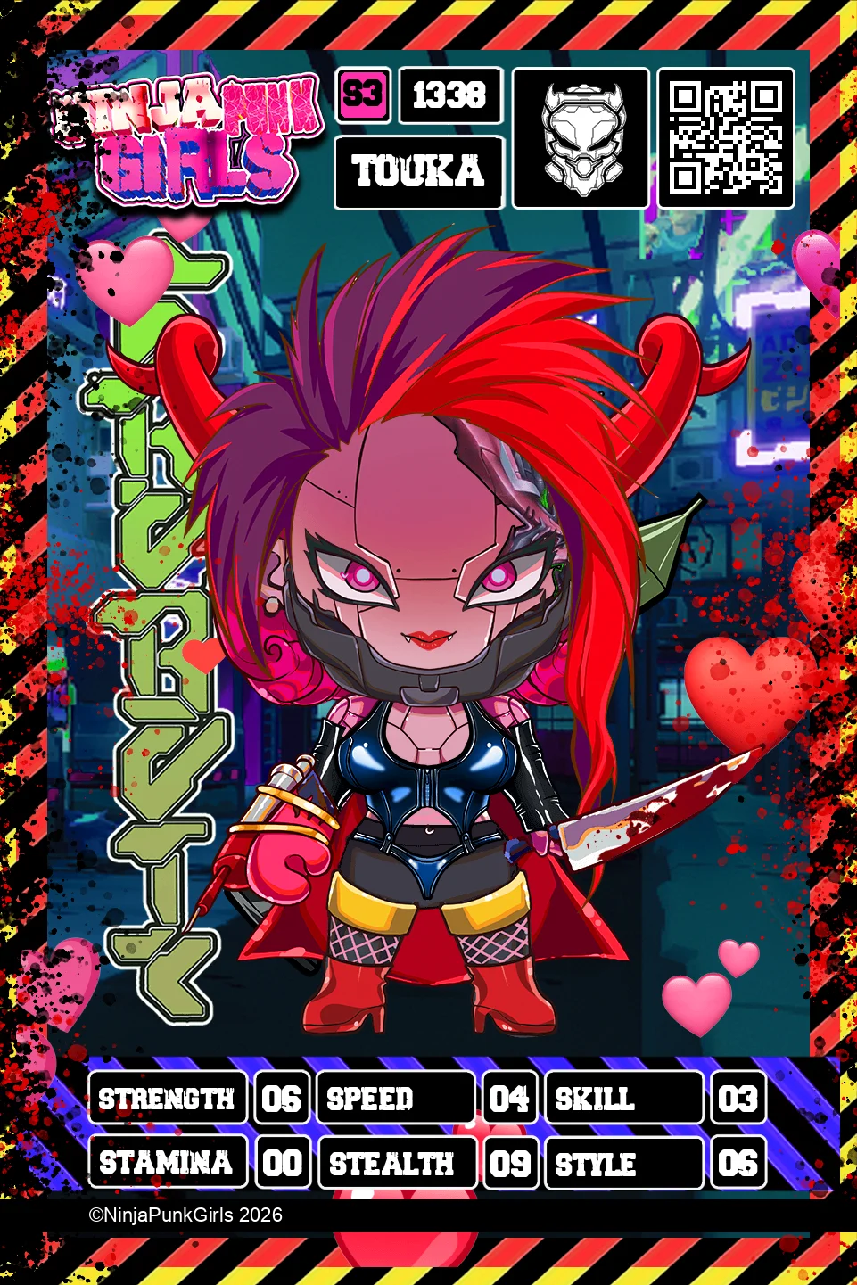Rebuilt card #1338 Touka