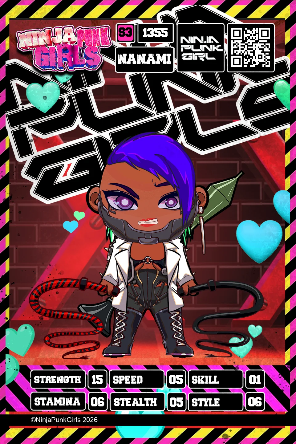 Rebuilt card #1355 Nanami
