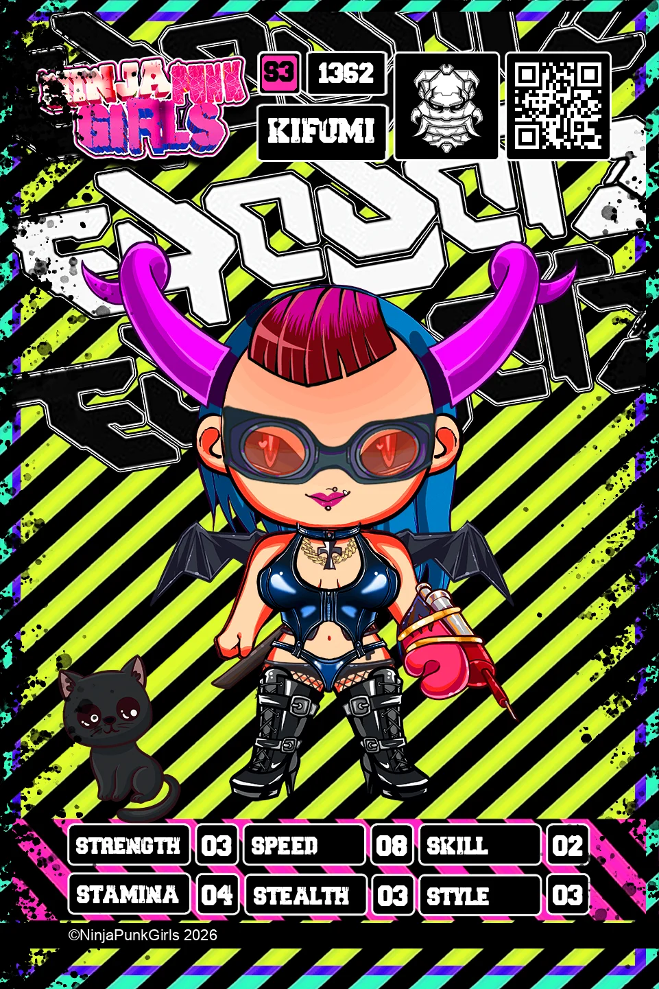 Rebuilt card #1362 Kifumi