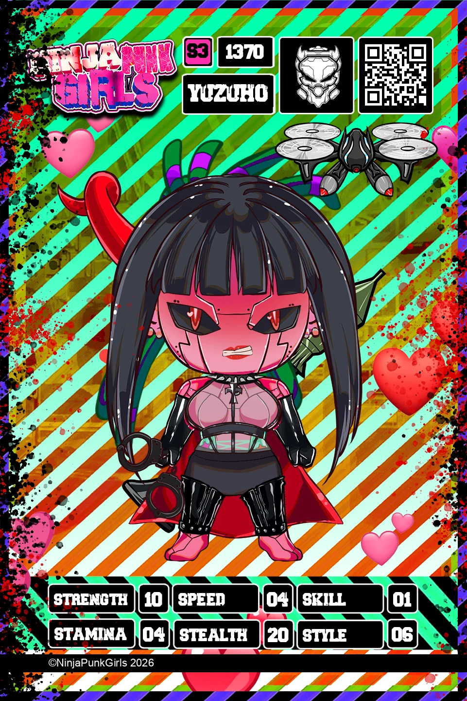Rebuilt card #1370 Yuzuho