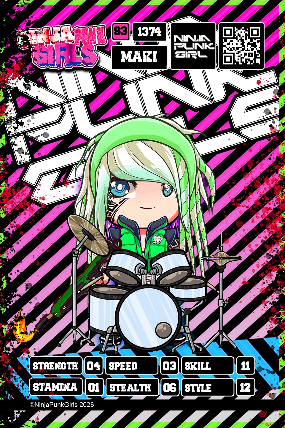 Rebuilt card #1374 Maki