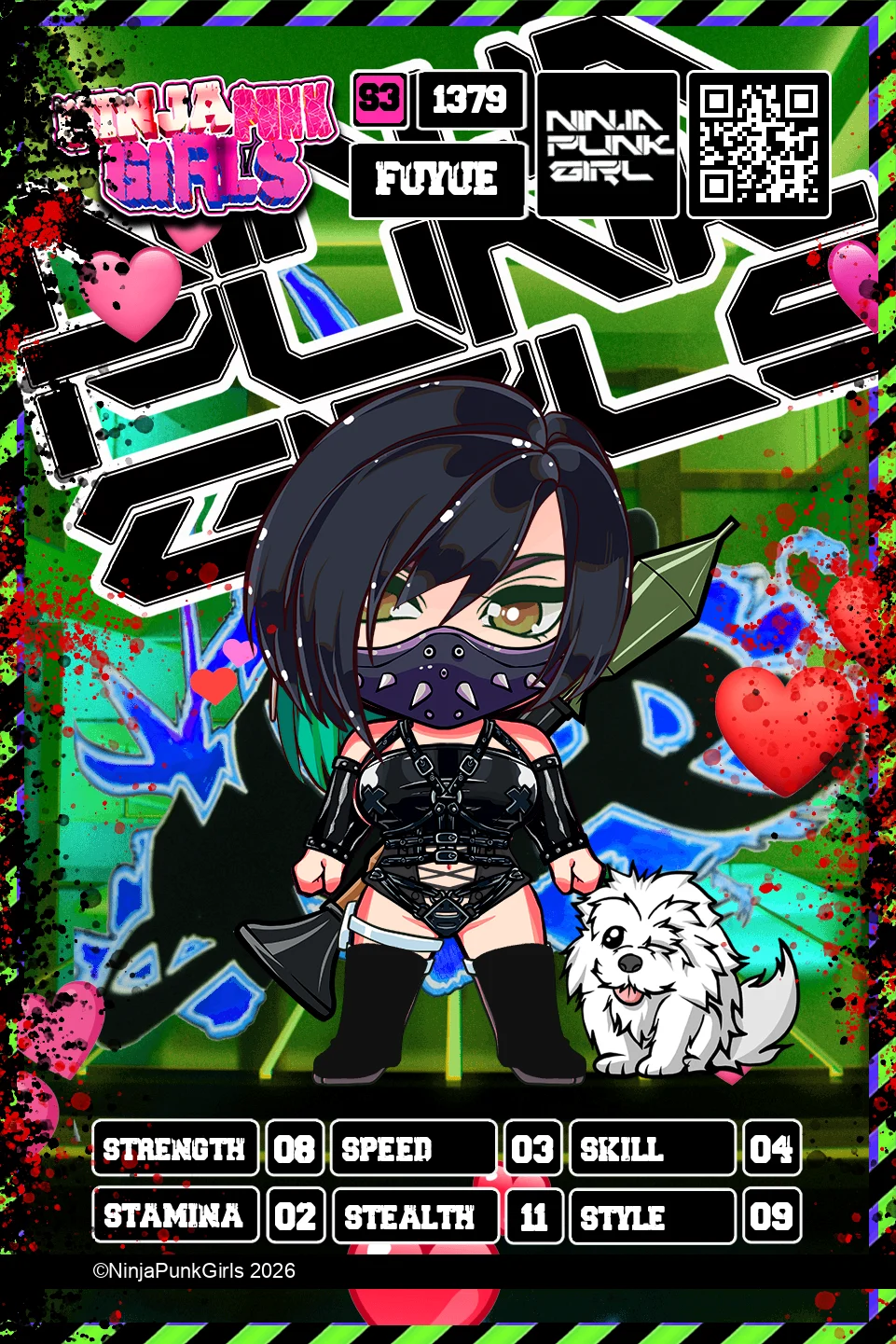 Rebuilt card #1379 Fuyue