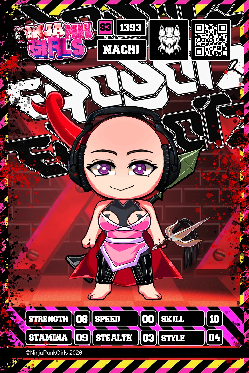 Rebuilt card #1393 Nachi