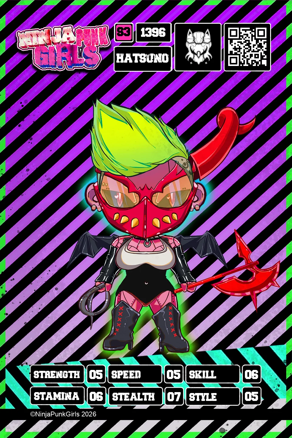 Rebuilt card #1396 Hatsuno