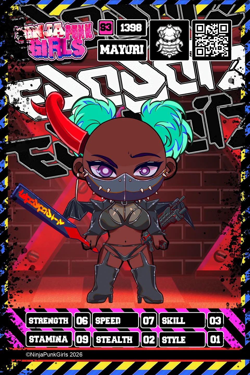 Rebuilt card #1398 Mayuri