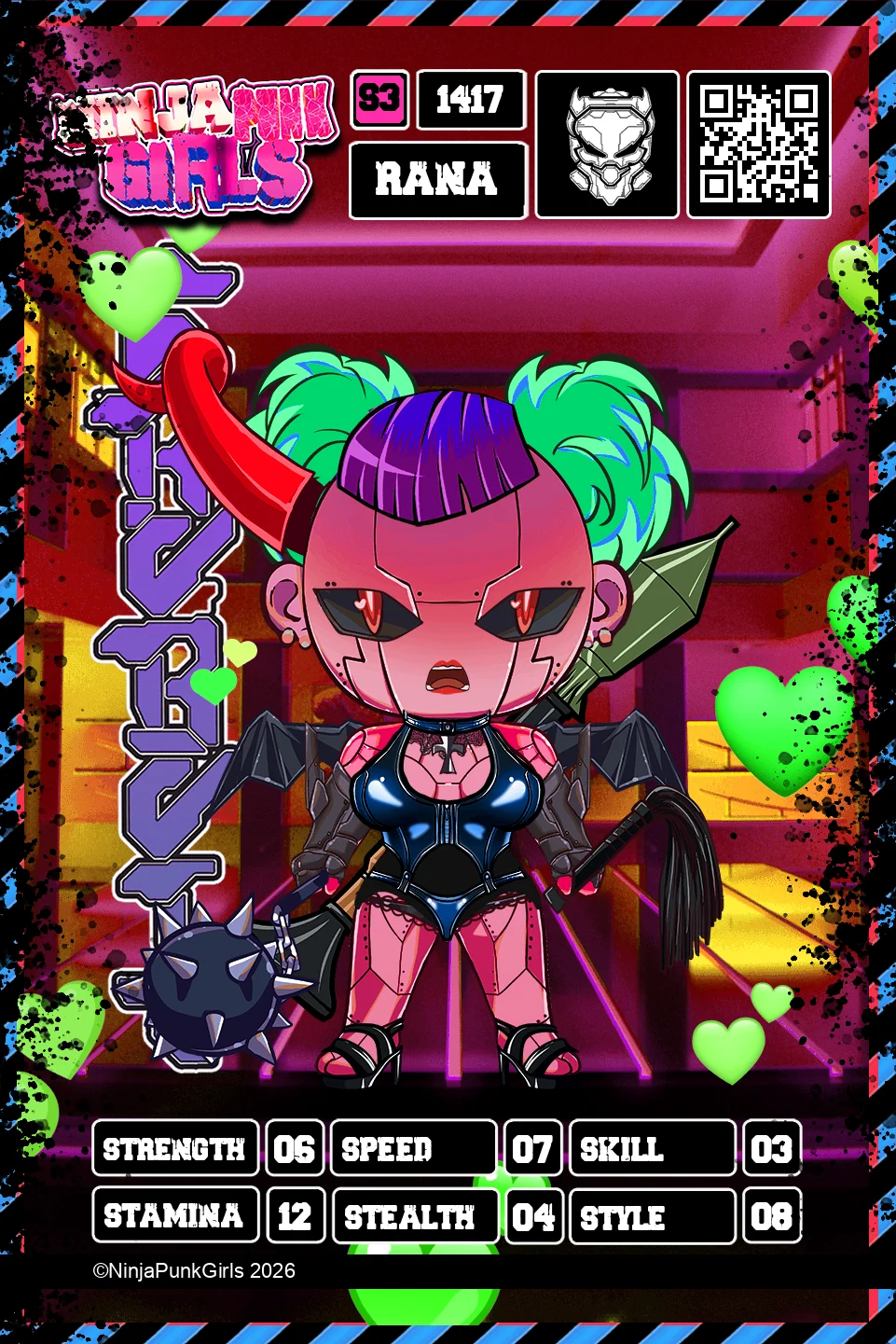 Rebuilt card #1417 Rana