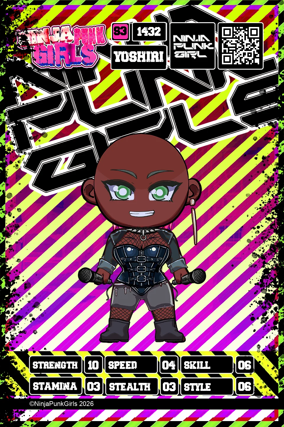 Rebuilt card #1432 Yoshiri