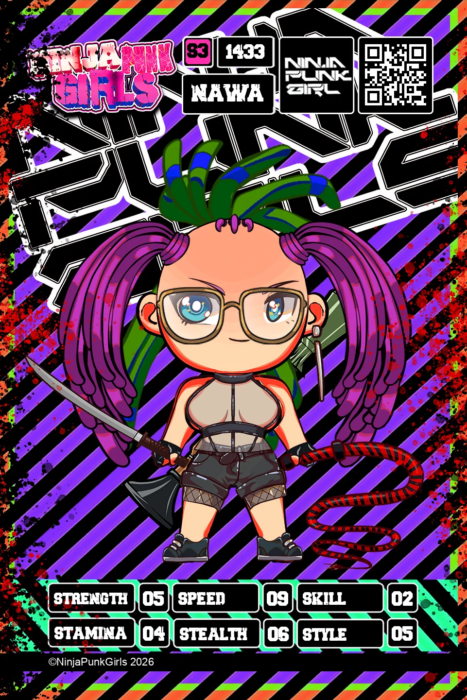 Rebuilt card #1433 Nawa