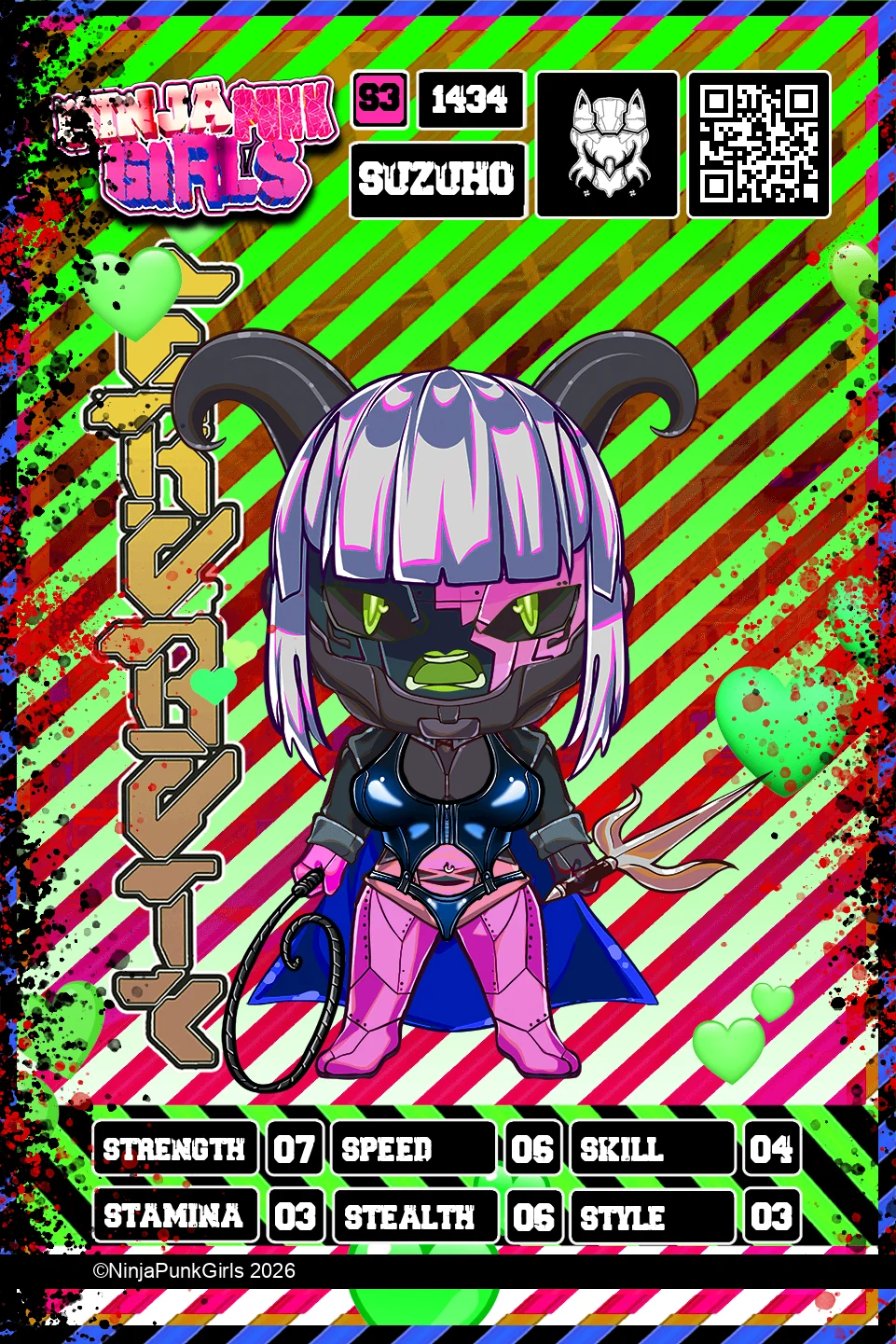 Rebuilt card #1434 Suzuho