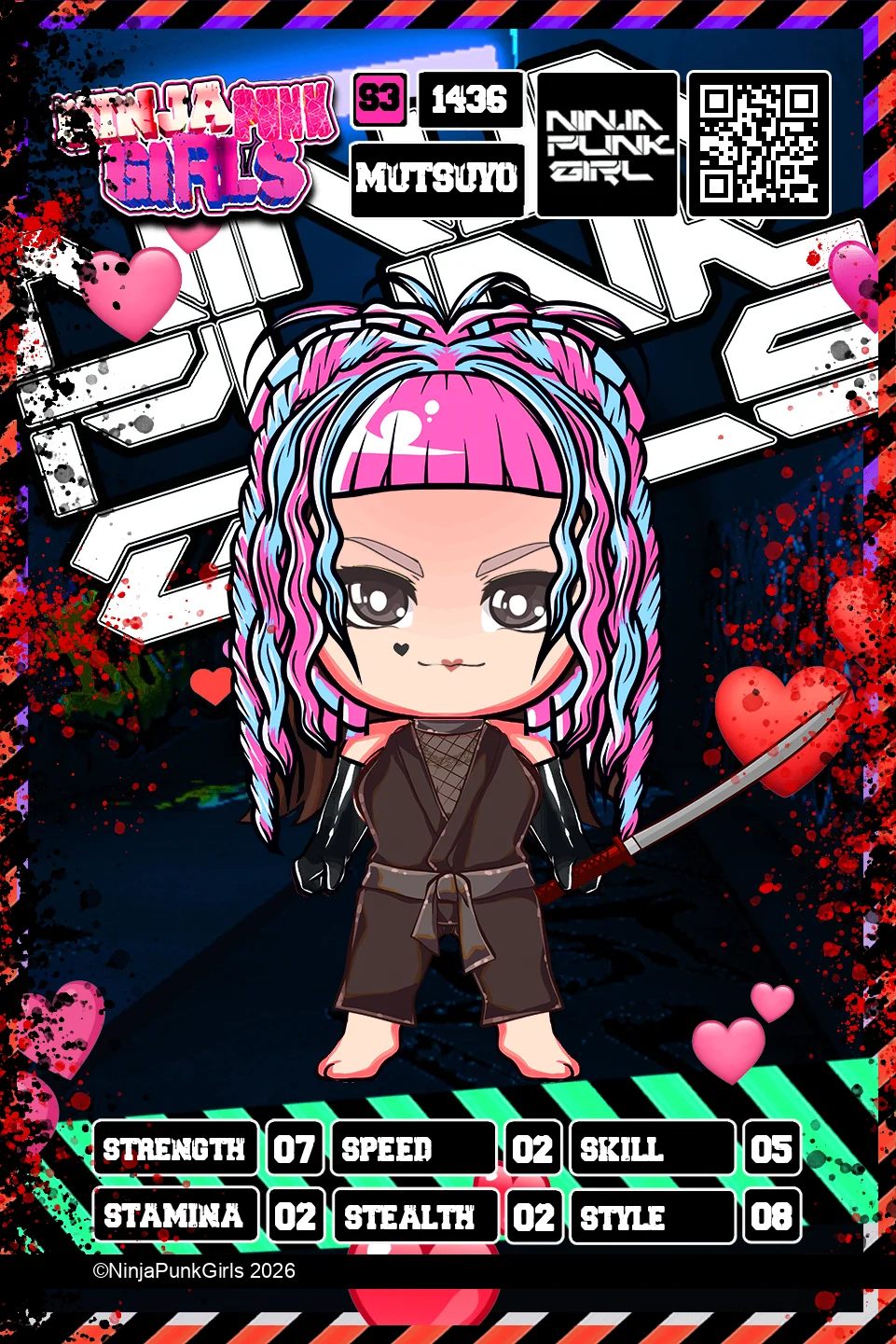 Rebuilt card #1436 Mutsuyo