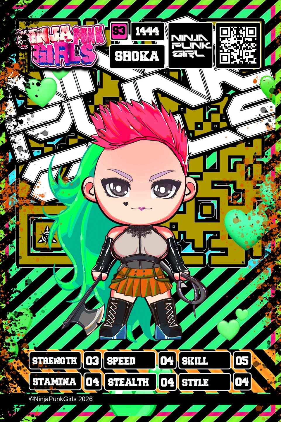 Rebuilt card #1444 Shoka