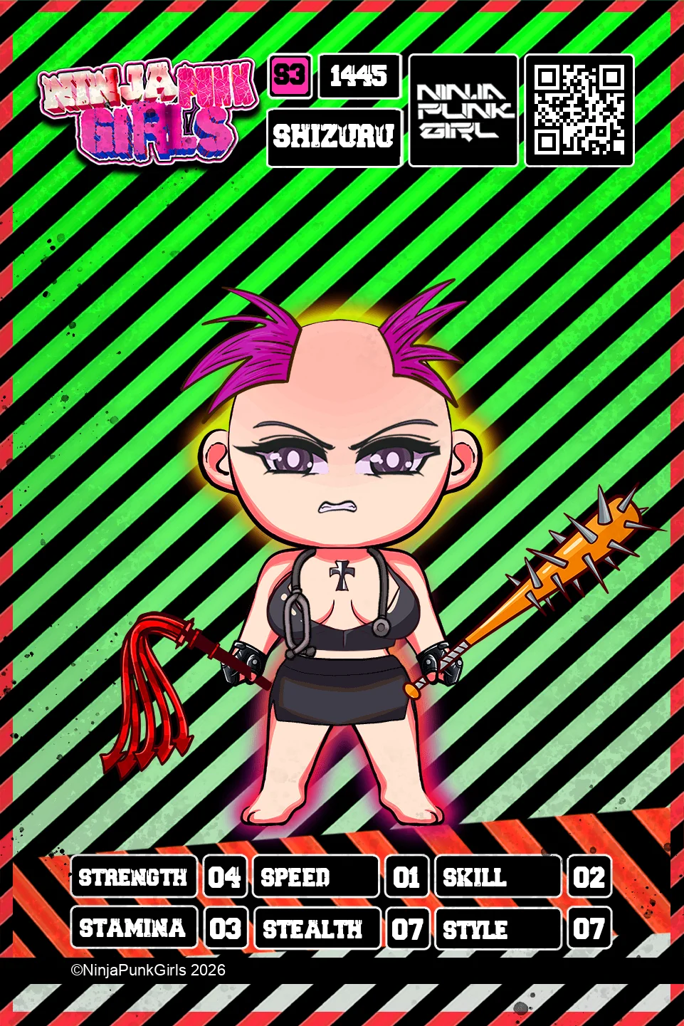 Rebuilt card #1445 Shizuru