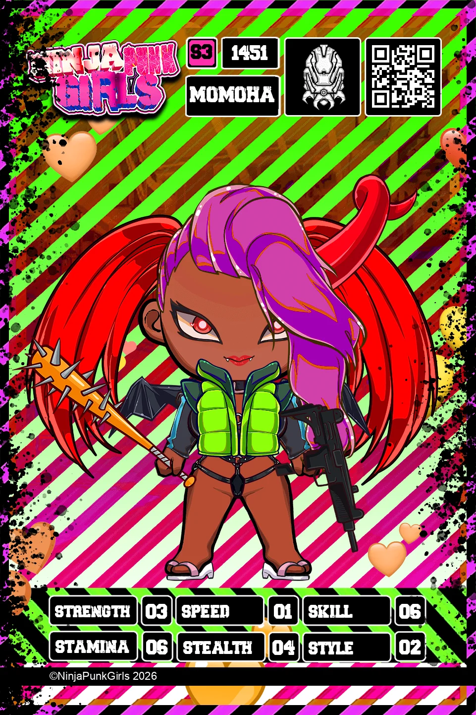 Rebuilt card #1451 Momoha