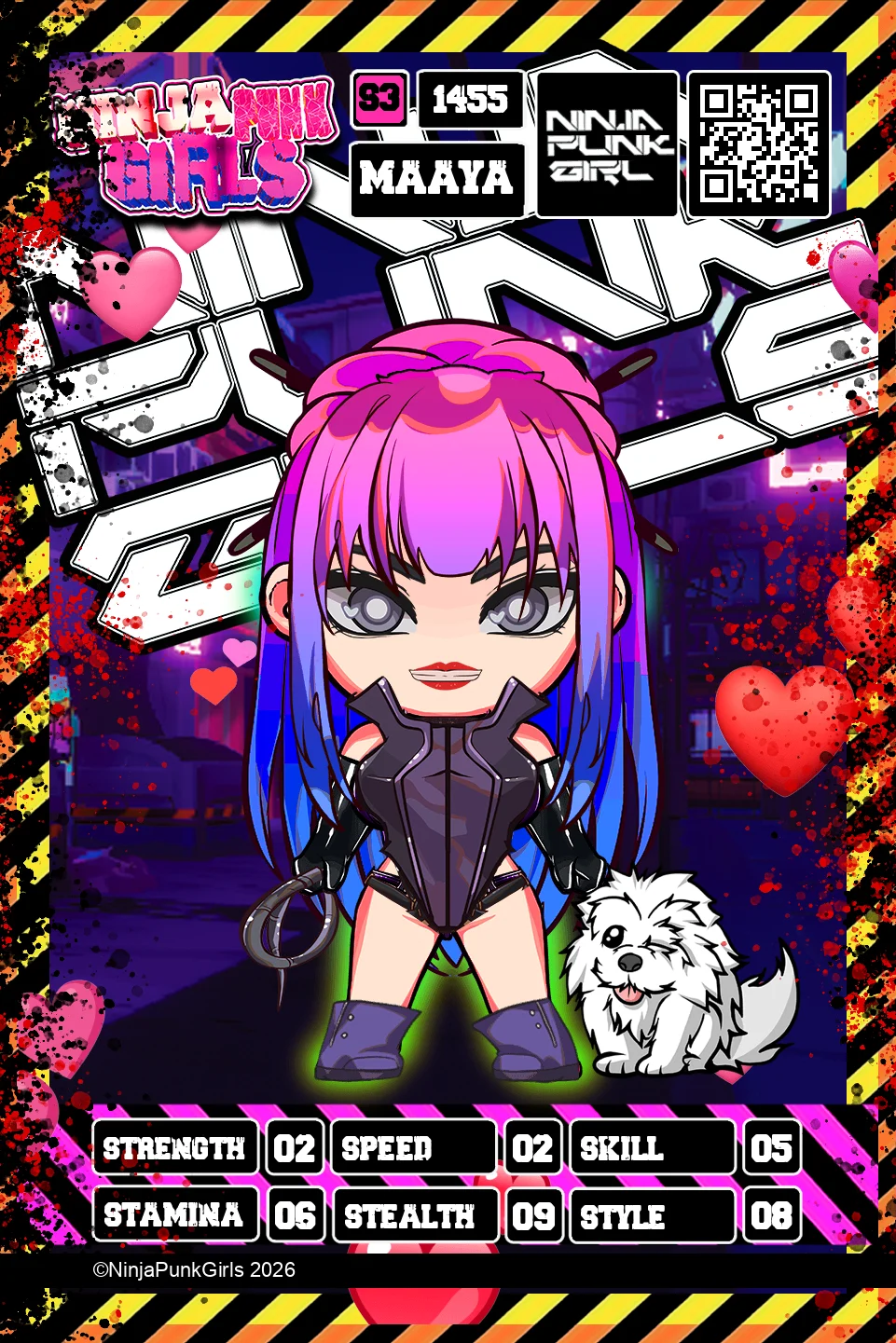 Rebuilt card #1455 Maaya