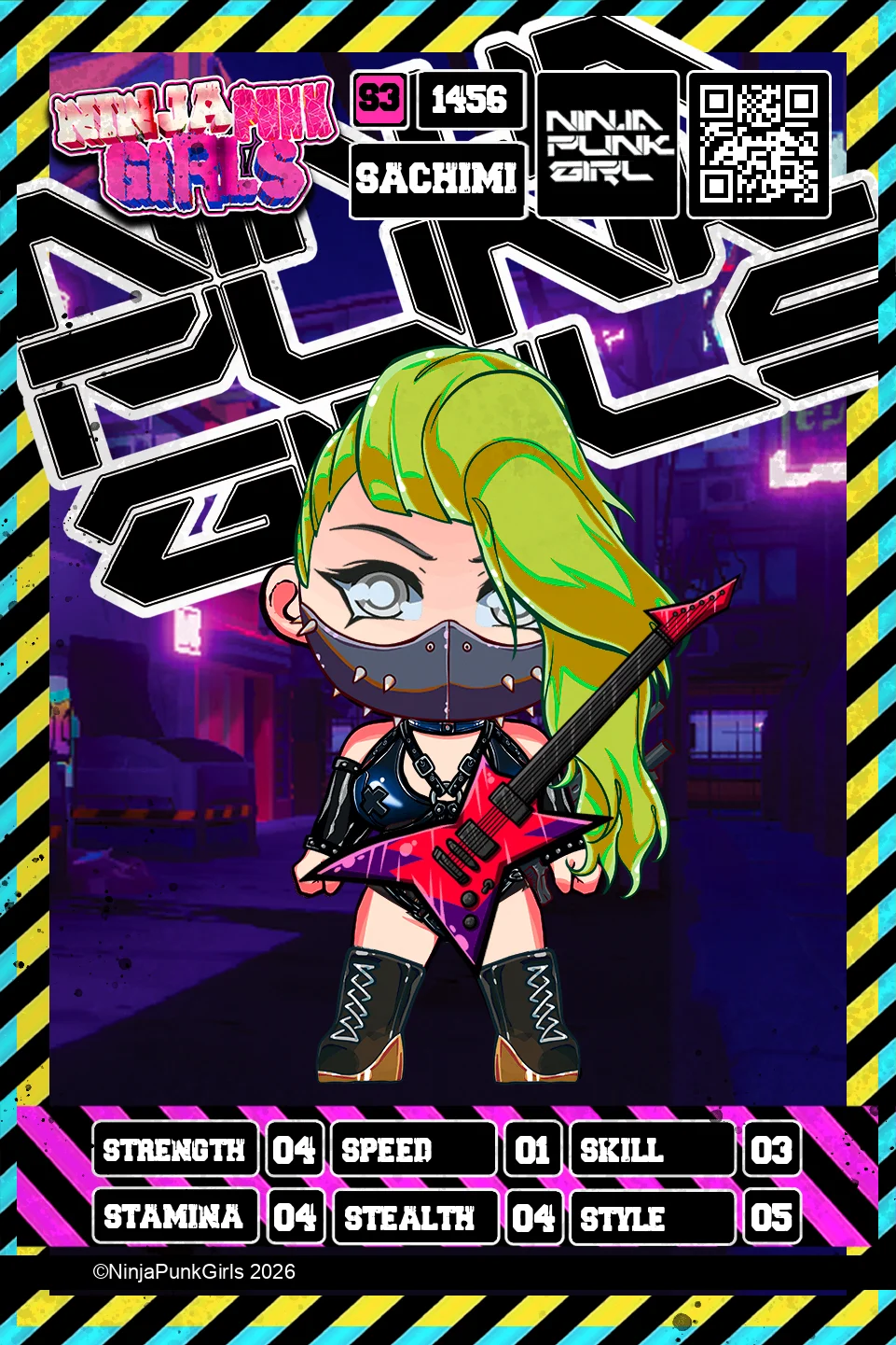 Rebuilt card #1456 Sachimi