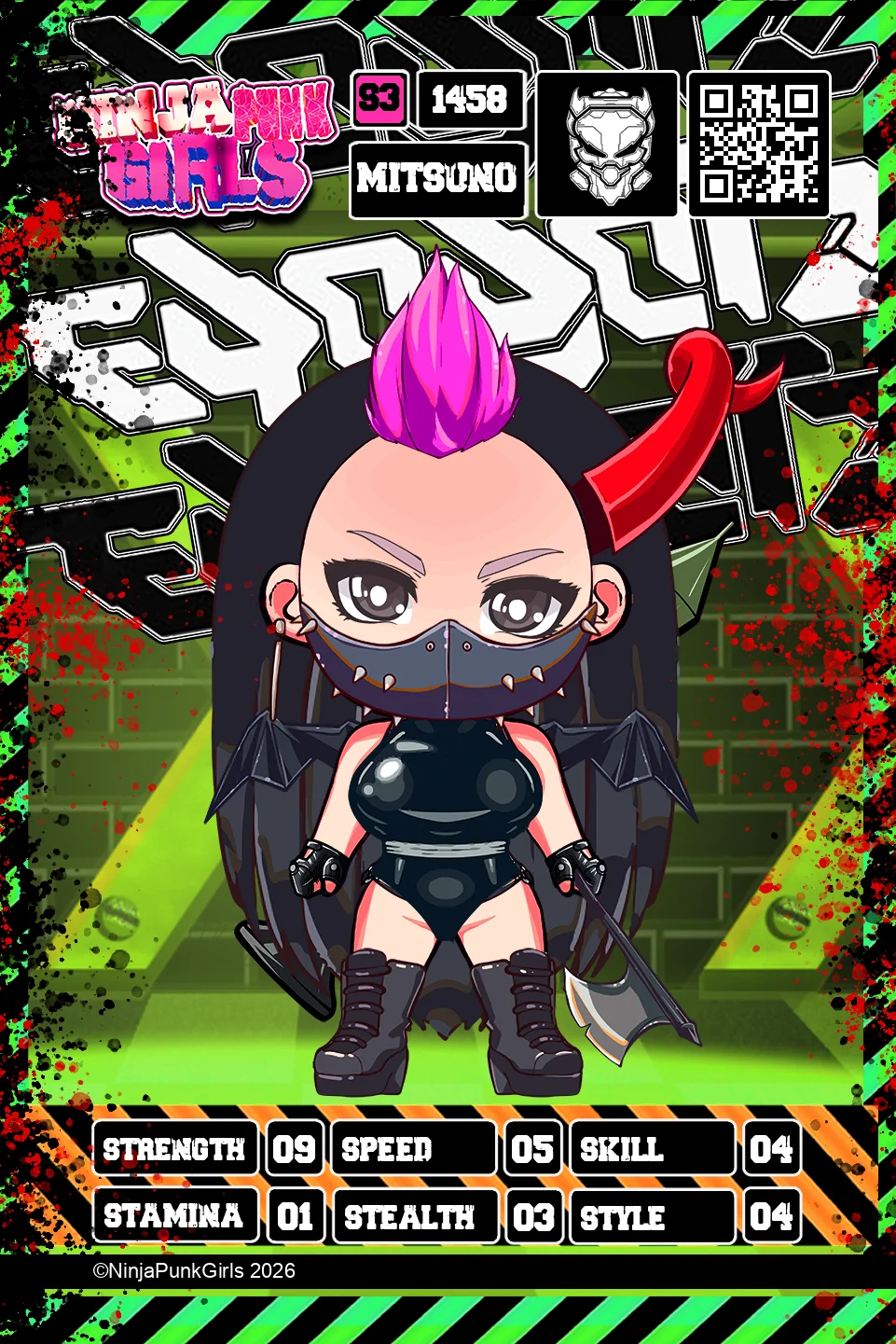 Rebuilt card #1458 Mitsuno