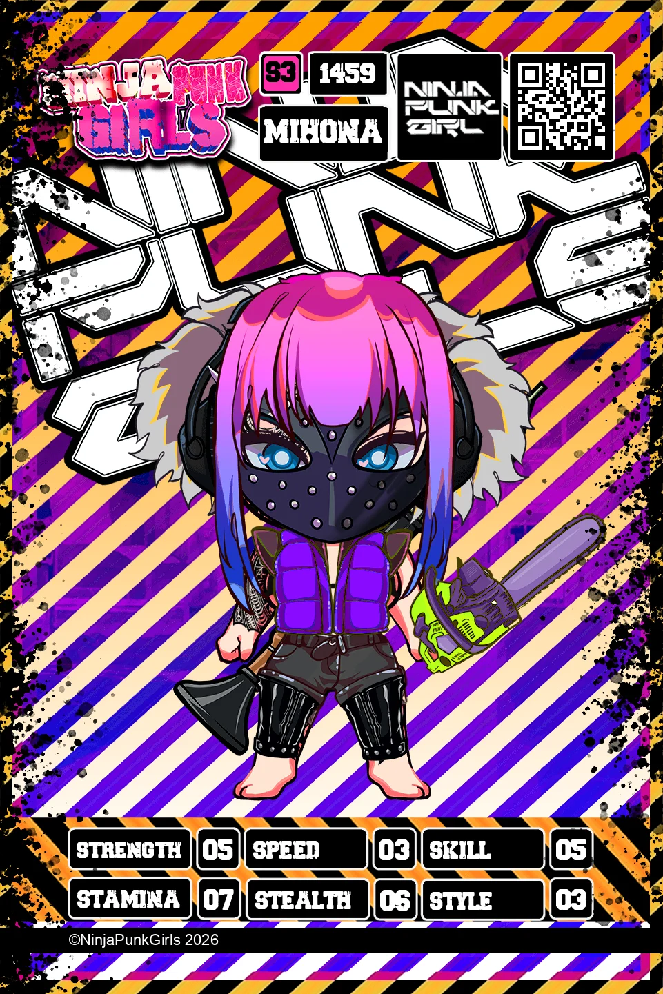 Rebuilt card #1459 Mihona